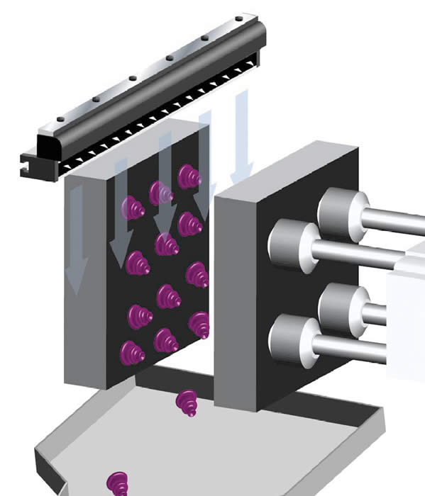 Super Air-Knife at mold